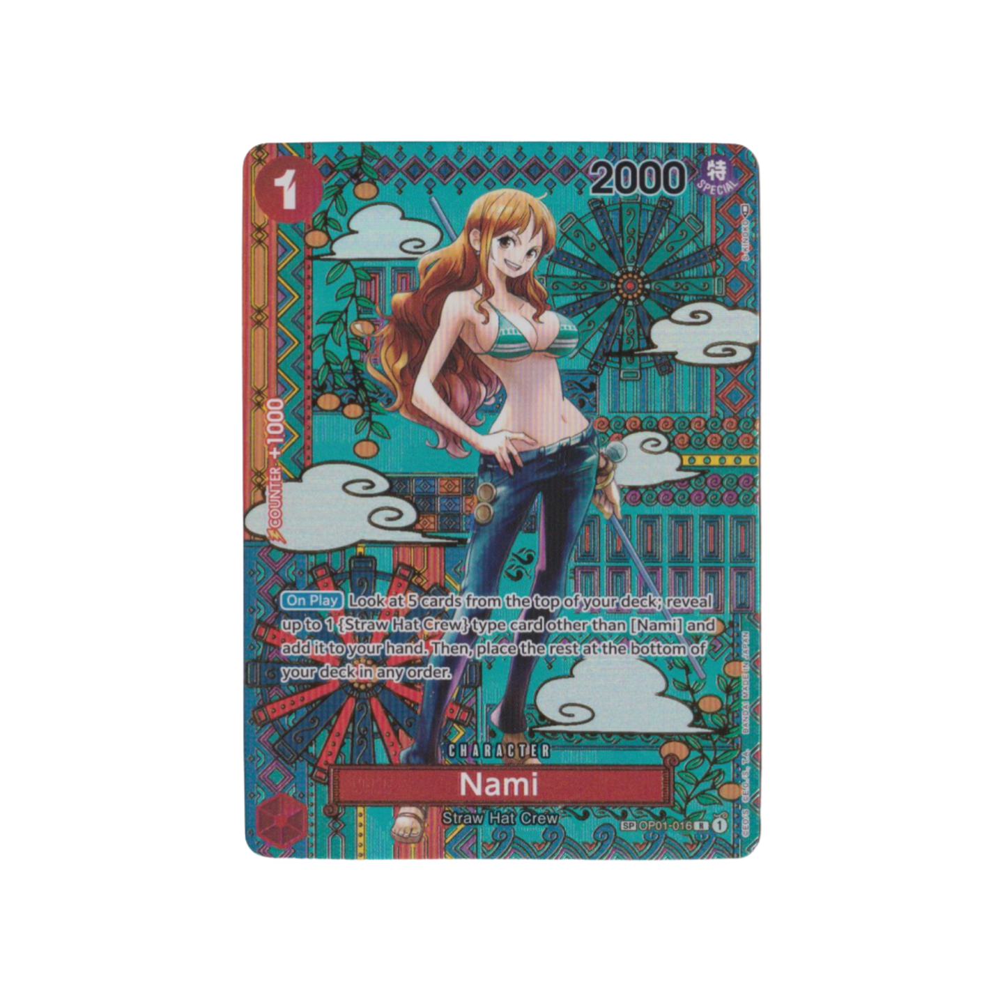 Nami : OP01-016 AWAKENING OF THE NEW ERA - One Piece Single Card (EN)