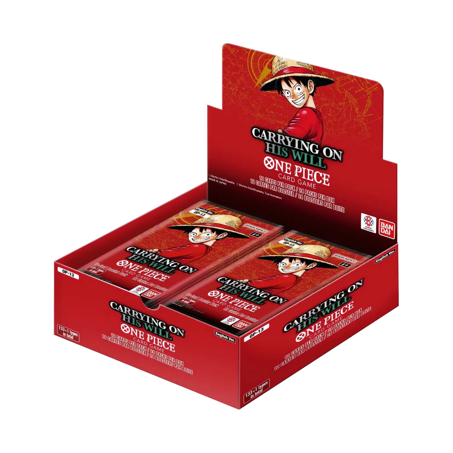 One Piece Card Game: Carrying on His Will Booster Box (OP 13)