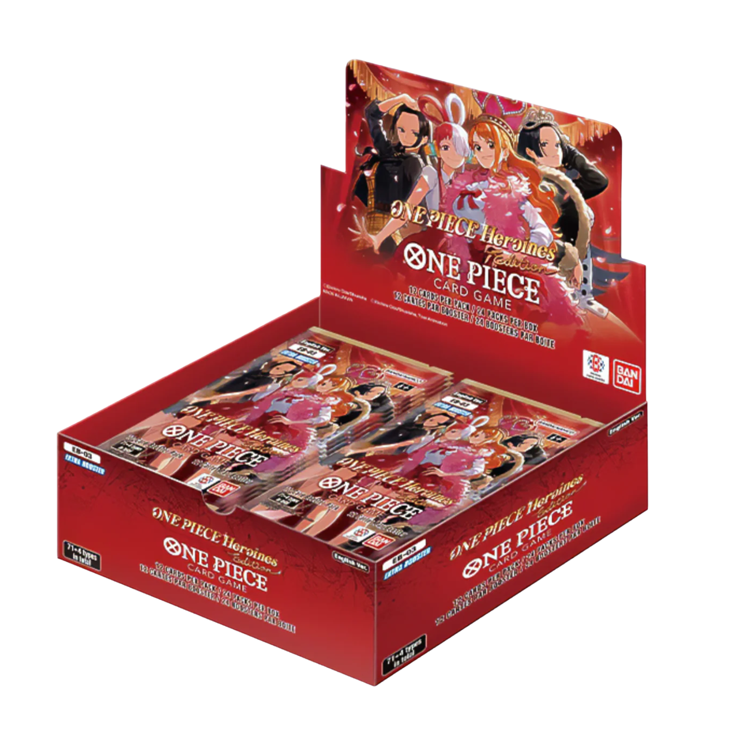 One Piece Card Game: Heroines Edition Extra Booster Box (EB-03)