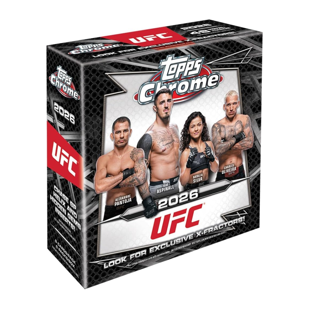 Topps Chrome UFC 2026 Mega Box
