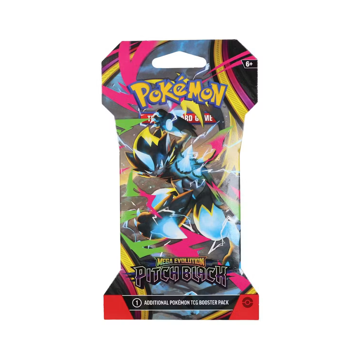 Pokémon TCG: Mega Evolution - Pitch Black Sleeved Booster Pack
